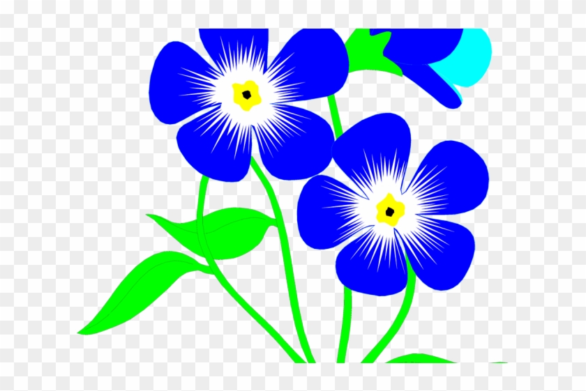 Forget Me Not Clipart Flower Head - Forget Me Not Clipart Flower Head #1499071