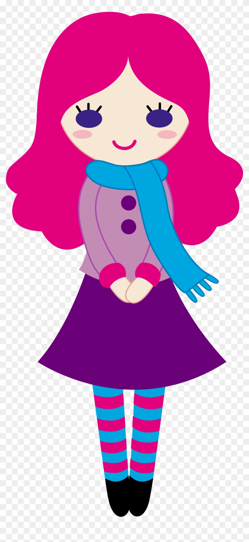 Cute Girl Clip Art Free - Cute Girl Clip Art Free #1500071