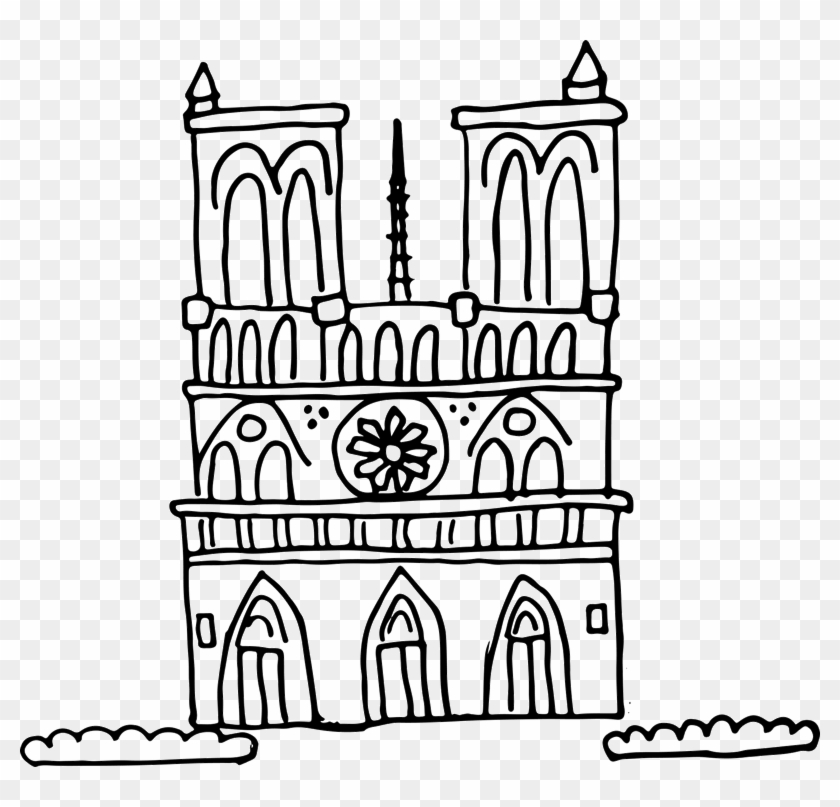 Notre Dame Rubber Stamp Stamps Stamptopia - Notre Dame Rubber Stamp Stamps Stamptopia #1500132
