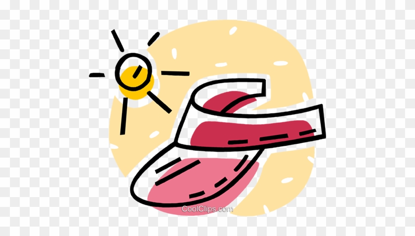 Sun Visor Royalty Free Vector Clip Art Illustration - Sun Visor Royalty Free Vector Clip Art Illustration #1500321