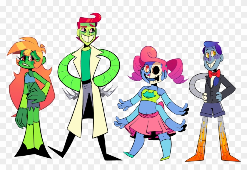 Main Character Lineup By Frigginconfused - Main Character Lineup By Frigginconfused #1500528