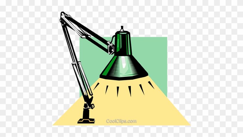 Desk Lamp Royalty Free Vector Clip Art Illustration - Desk Lamp Royalty Free Vector Clip Art Illustration #1500645