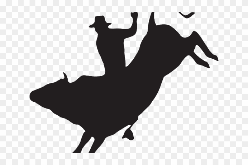 Cowboy Clipart Bull Riding - Cowboy Clipart Bull Riding #1501459
