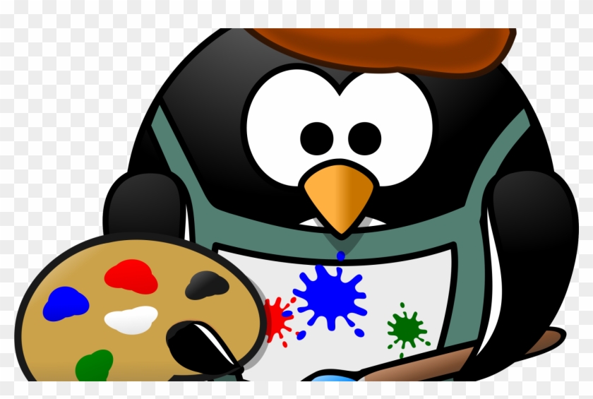 Artistic Clipart Penguin - Artistic Clipart Penguin #1501877