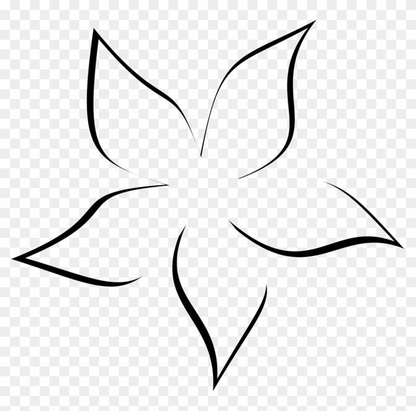 Drawing Flower Petal Abstract Art Plants - Drawing Flower Petal Abstract Art Plants #1501990