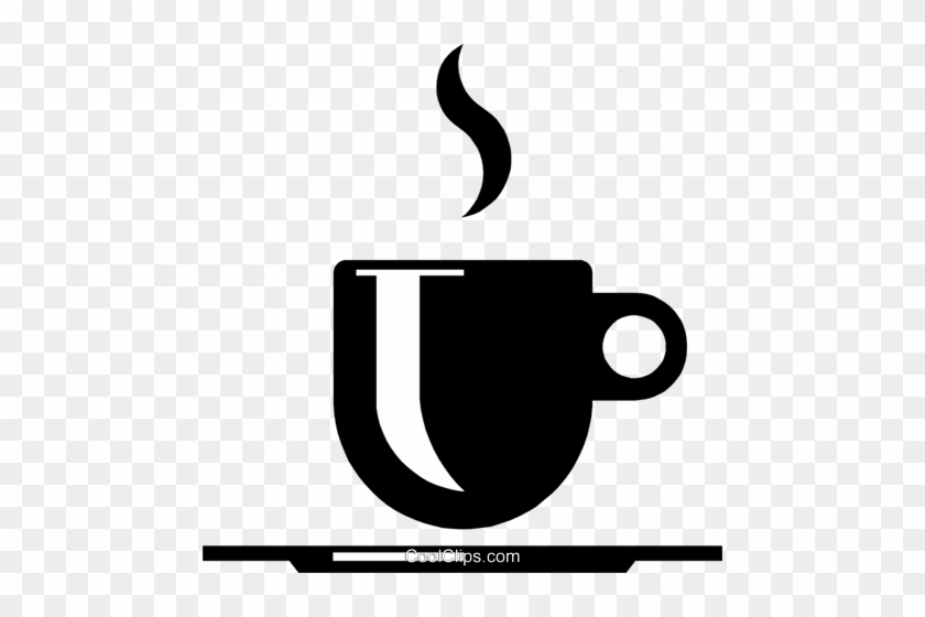 Coffee Cup Symbol Royalty Free Vector Clip Art Illustration - Coffee Cup Symbol Royalty Free Vector Clip Art Illustration #1502019
