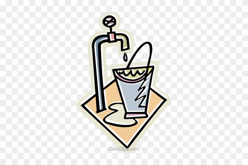 Water Tap Royalty Free Vector Clip Art Illustration - Water Tap Royalty Free Vector Clip Art Illustration #1502034