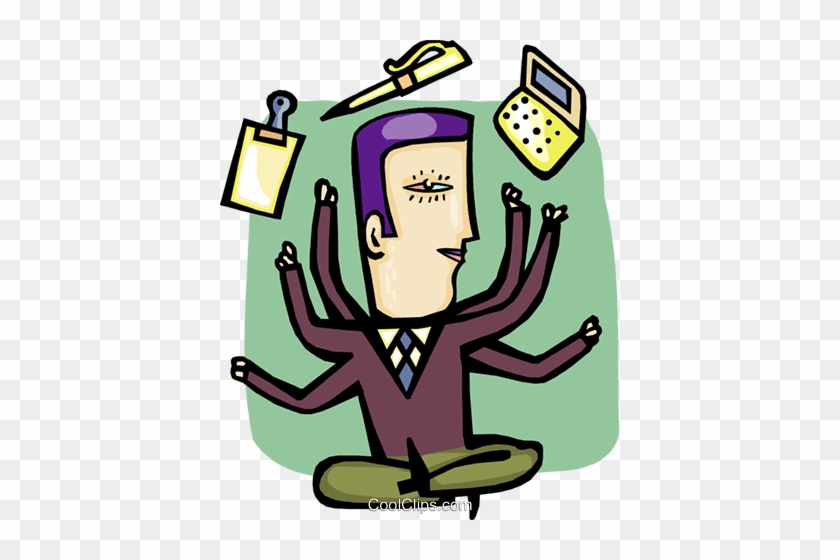 Juggling And Multitasking Royalty Free Vector Clip - Juggling And Multitasking Royalty Free Vector Clip #1502044