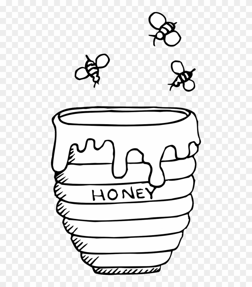 Jar Of Honey Clipart #1502349