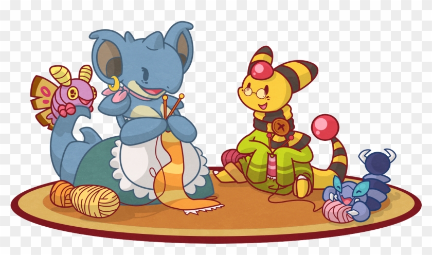 Knitting Class By Kosukie Deviantart Com On - Knitting Class By Kosukie Deviantart Com On #1502491