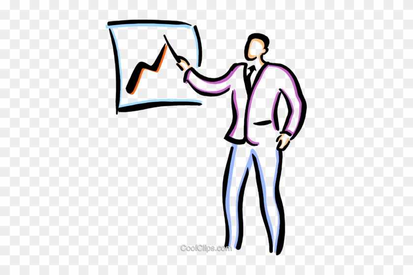 Man Giving A Presentation Royalty Free Vector Clip - Man Giving A Presentation Royalty Free Vector Clip #1502529