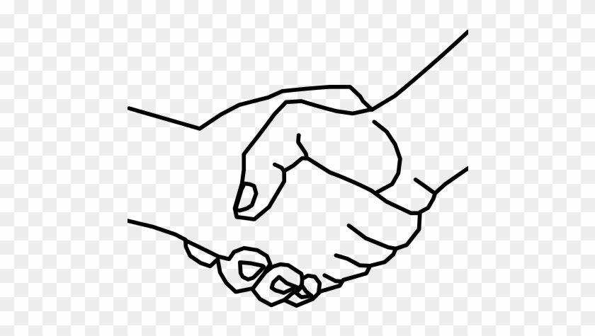 Handshake1svg Wikimedia Commons - Handshake1svg Wikimedia Commons #1502673