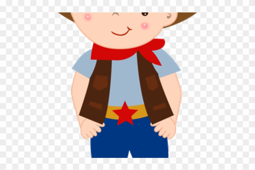 Little Boy Clipart Cowboy - Little Boy Clipart Cowboy #1502699