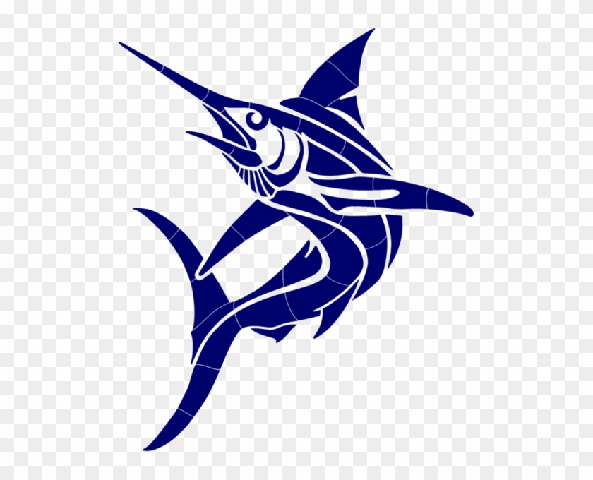 Cm Mf1 60bl 60"x49" Tribal Marlin - Cm Mf1 60bl 60"x49" Tribal Marlin #1503089