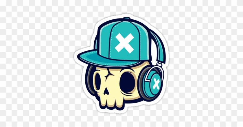 Skull And Headphones By Cronobreaker - Skull And Headphones By Cronobreaker #1503189