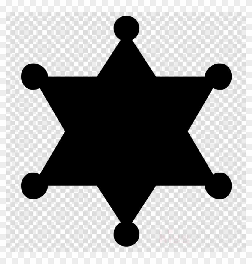 Sheriff Star Vector Clipart Sheriff Badge - Sheriff Star Vector Clipart Sheriff Badge #1503278