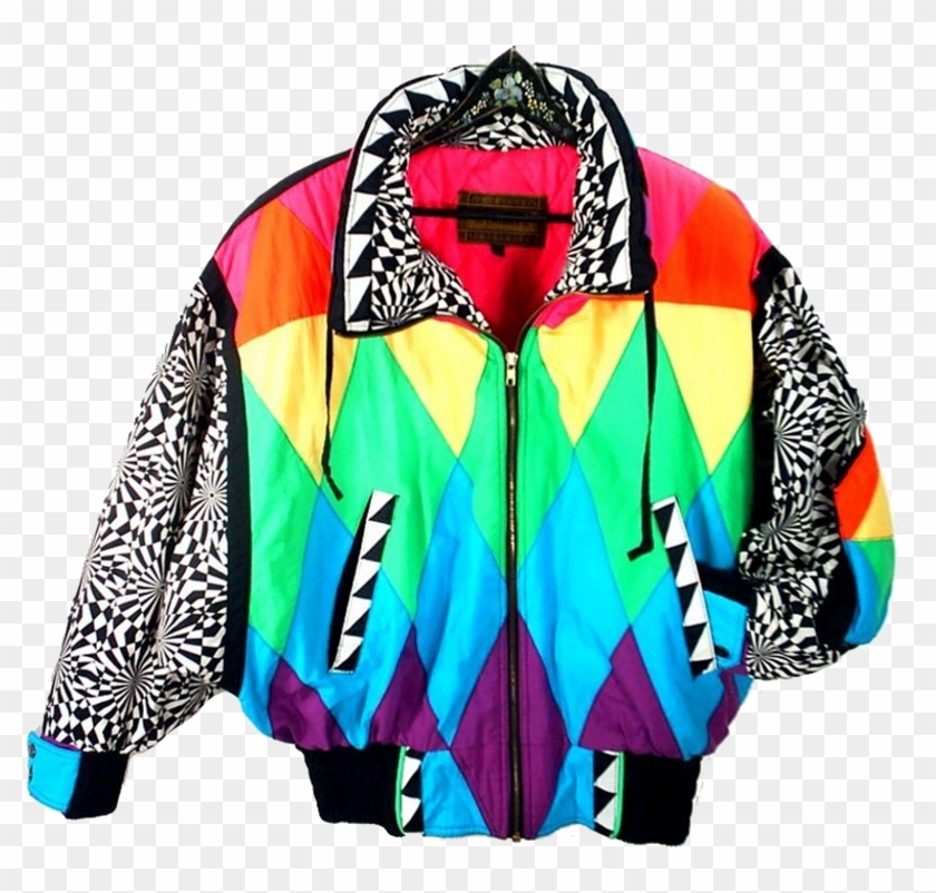 80s/90s Windbreaker Jacket - 80s/90s Windbreaker Jacket #1503729
