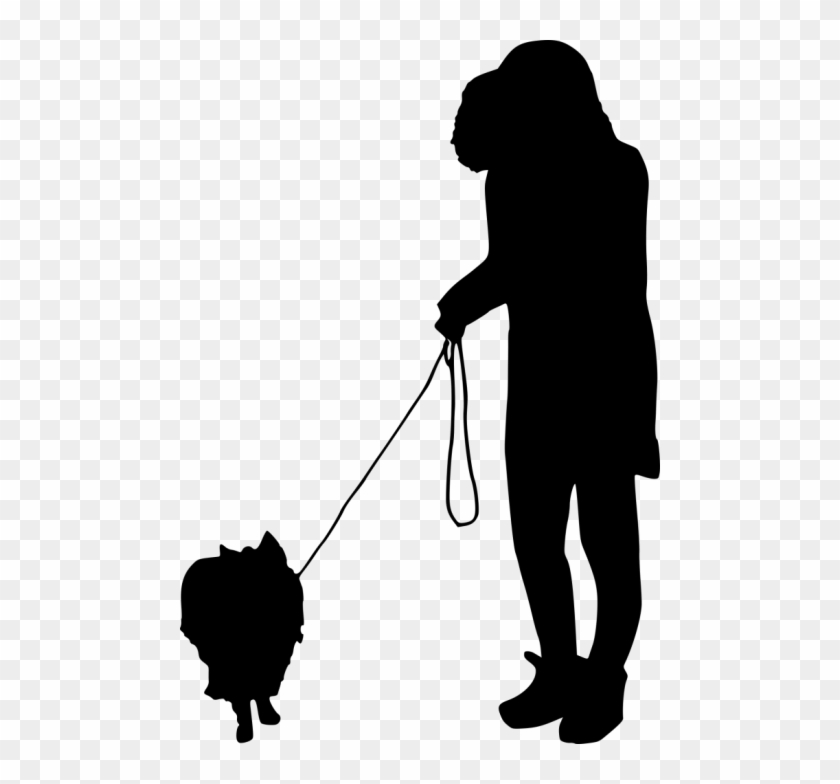 Dog Walking Silhouette Png - Dog Walking Silhouette Png #1503737