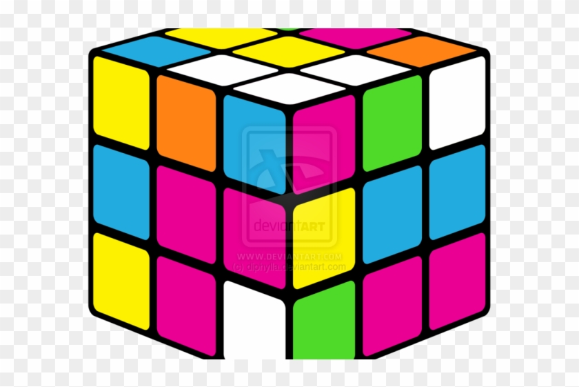 Cube Clipart 80s Party - Cube Clipart 80s Party #1503743