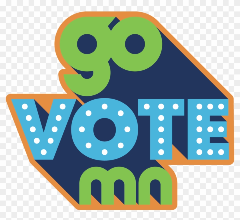 Go Vote Mn Colored - Go Vote Mn Colored #1504129