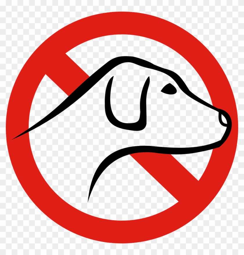 Park, No Symbol Dogs Prohibited No Sign Encircle - Park, No Symbol Dogs Prohibited No Sign Encircle #1504445