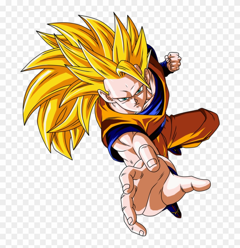 Goku Clipart Ssj3 - Goku Clipart Ssj3 #1504717