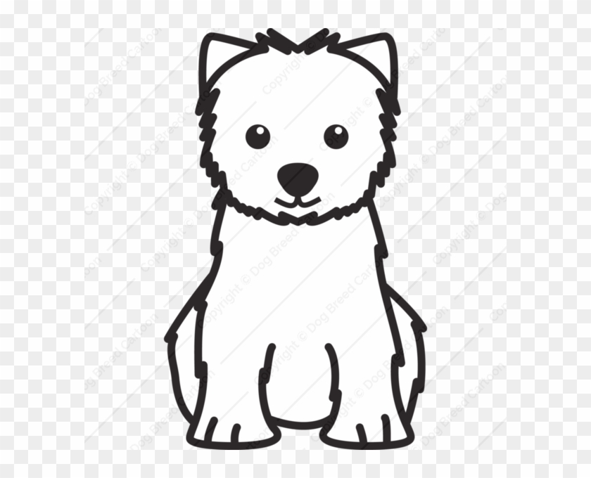 West Highland White Terrier Clipart Png - West Highland White Terrier Clipart Png #1504820