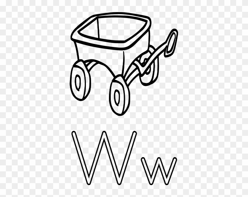 W Is For Wagon Education Alphabet W Is For For Chuck - W Is For Wagon Education Alphabet W Is For For Chuck #1504853