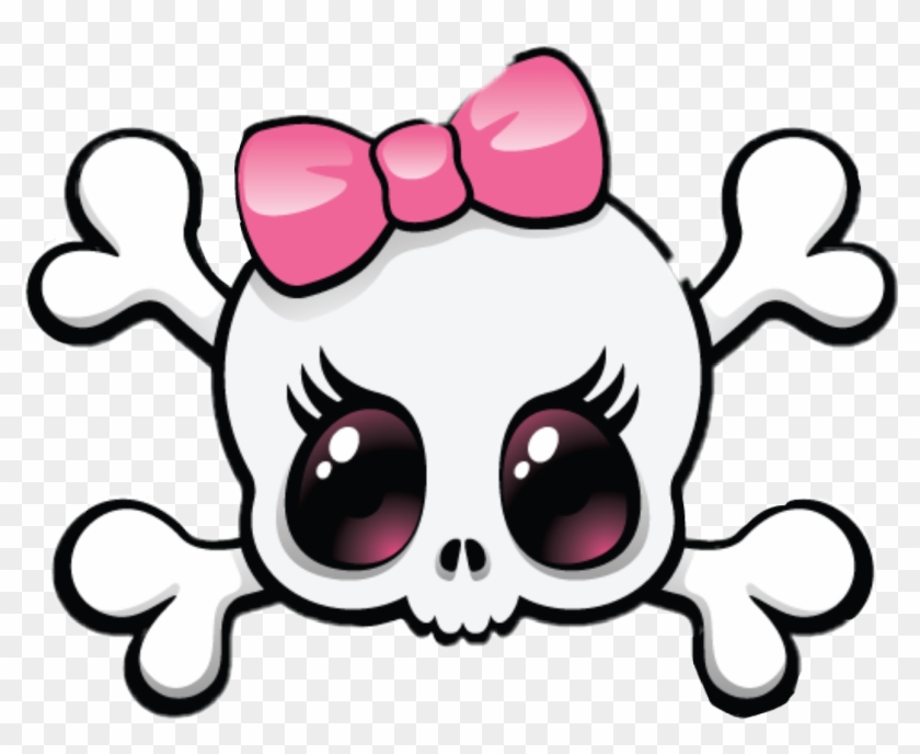 Girly Skull Png , Png Download - Girly Skull Png , Png Download #1504886
