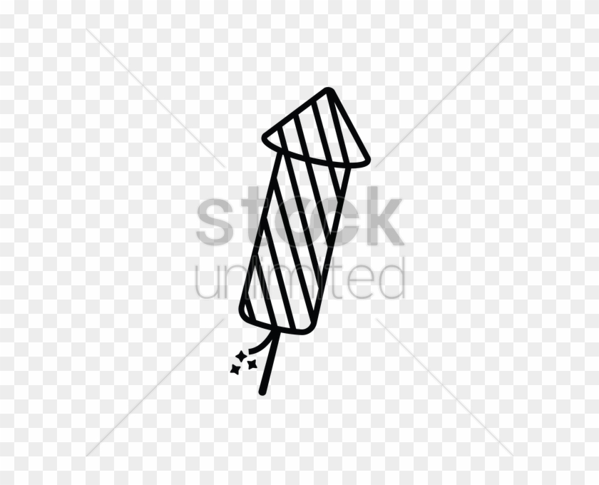 Firework Rocket Vector Image - Firework Rocket Vector Image #1504917