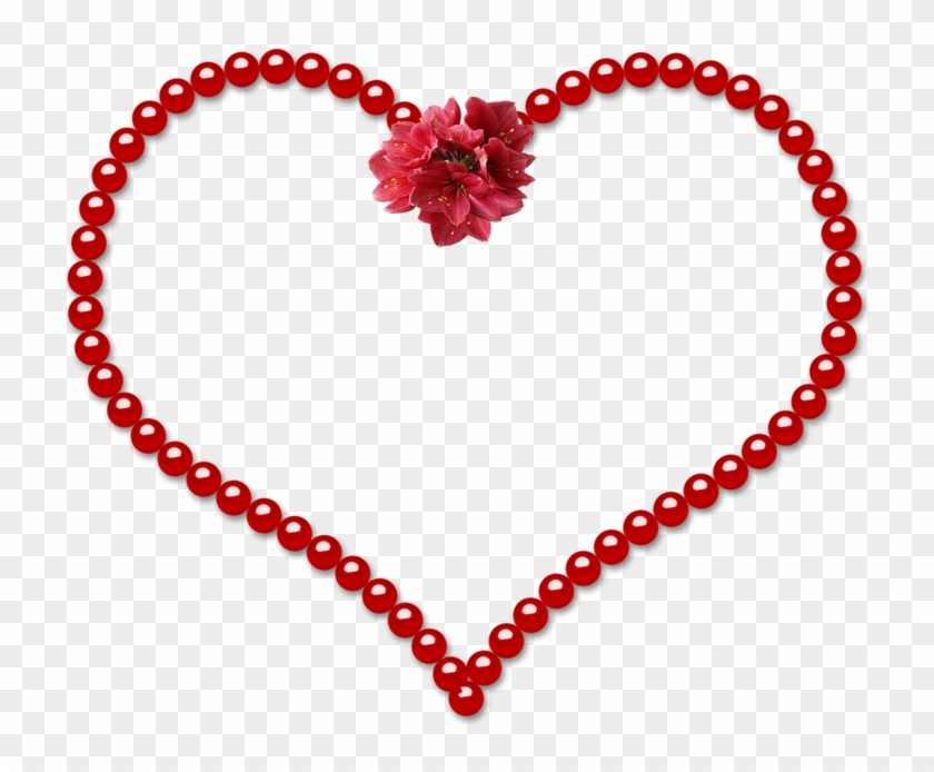 Fotki Clean Heart, Heart Frame, Pearls, Scrapbook, - Fotki Clean Heart, Heart Frame, Pearls, Scrapbook, #1505190