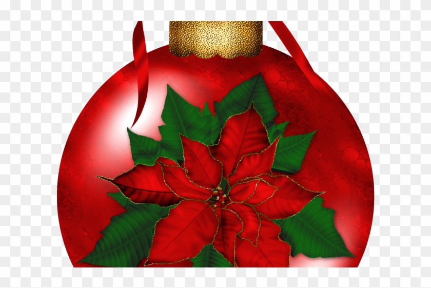 Poinsettia Clipart Christmas Candle Light - Poinsettia Clipart Christmas Candle Light #1505445