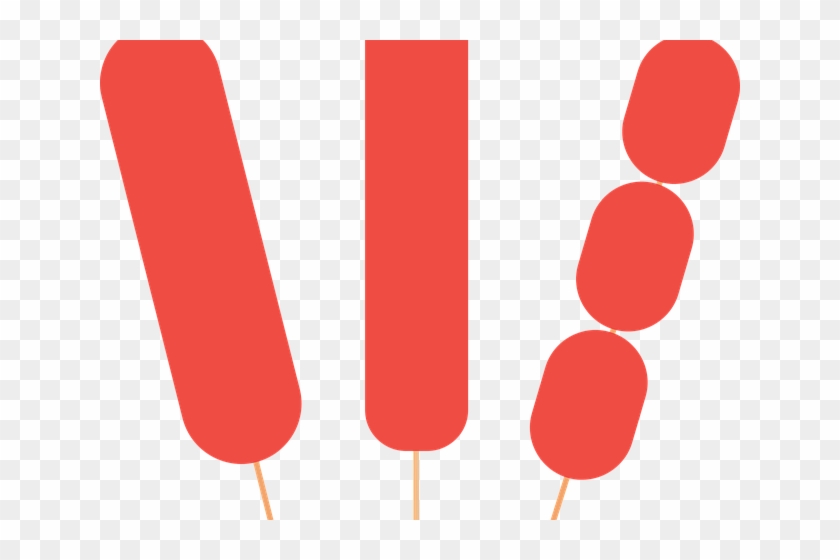 Hot Dog Clipart Hotdog Stick - Hot Dog Clipart Hotdog Stick #1505496