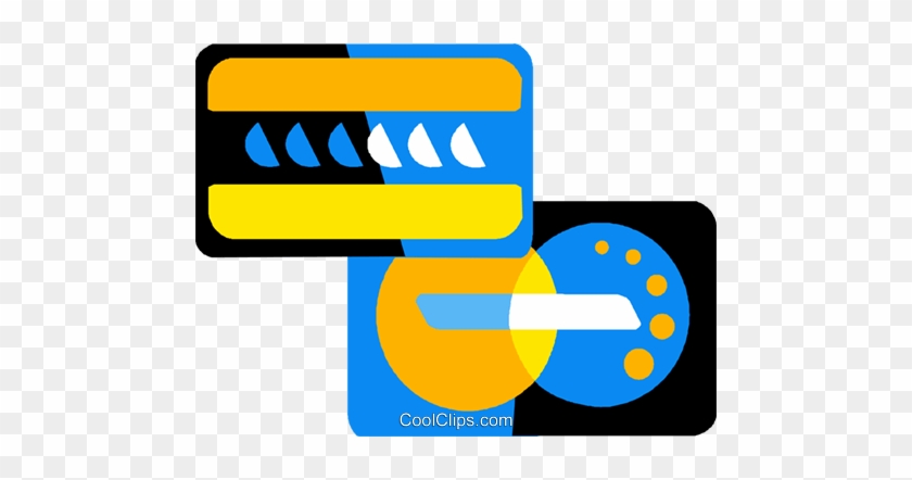 Credit Card Royalty Free Vector Clip Art Illustration - Credit Card Royalty Free Vector Clip Art Illustration #1505572