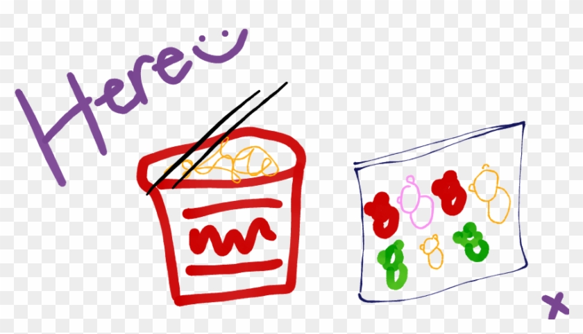 Cup Noodles And Gummy Bears - Cup Noodles And Gummy Bears #1505728