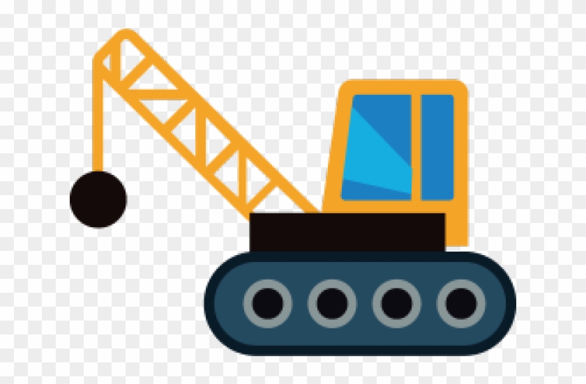 Crane Clipart Construction Vehicle - Crane Clipart Construction Vehicle #1505863