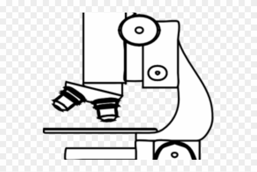 Microscope Clipart Outline - Microscope Clipart Outline #1505963