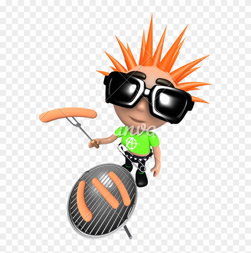 3d Funny Cartoon Punk - 3d Funny Cartoon Punk #1506642