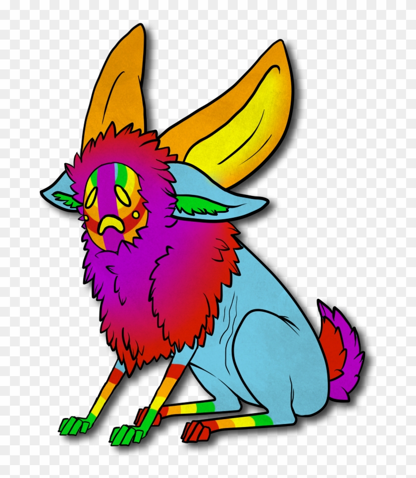 Rainbow Lepokater Adoptable 80points Open By Trollcreak-adopts - Rainbow Lepokater Adoptable 80points Open By Trollcreak-adopts #1506810
