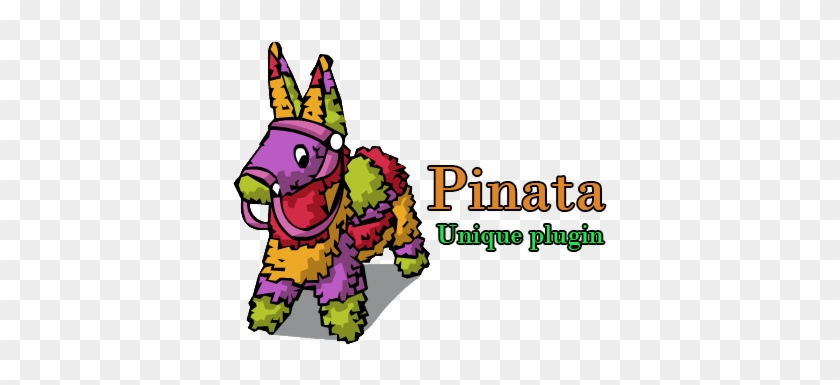 Vector Donkey Pinata Clipart - Vector Donkey Pinata Clipart #1506856