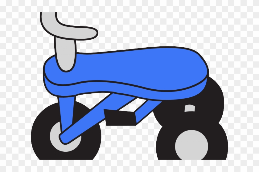 Blue Clipart Tricycle - Blue Clipart Tricycle #1506914