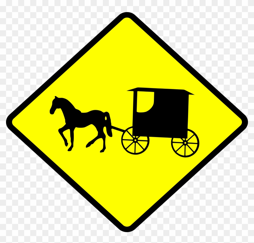 Amish Buggies - Slow Signs For Traffic #233908