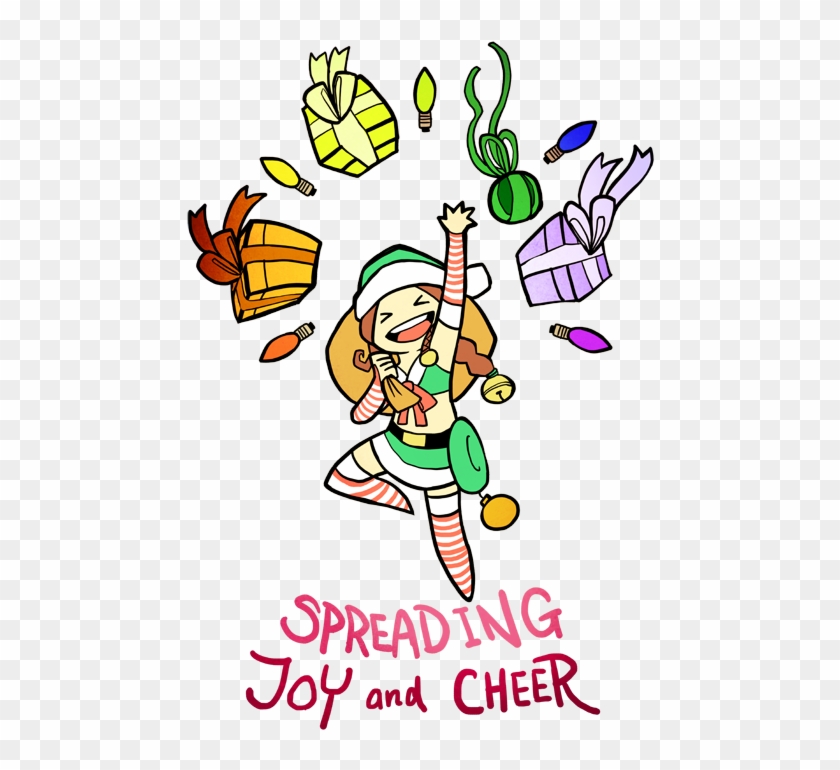 Spreading Joy And Cheer By Zennore - Drawing #233912