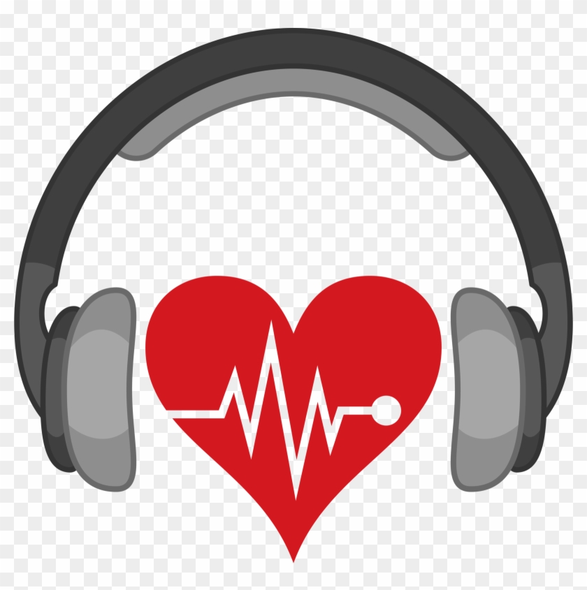 Drawn Headphones Cutie Mark - Music Heart Cutie Mark #233948