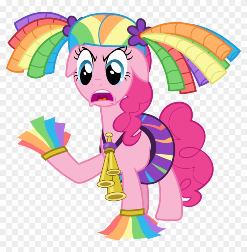 Pinkie Pie Cheer Rage By Dasprid - My Little Pony Pinkie Pie Cheerleader #233964