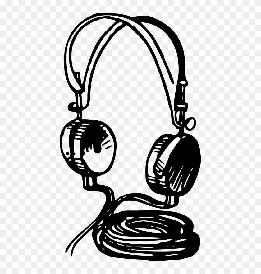 Free Wireless Headset - Clip Art Headphones Png #233996
