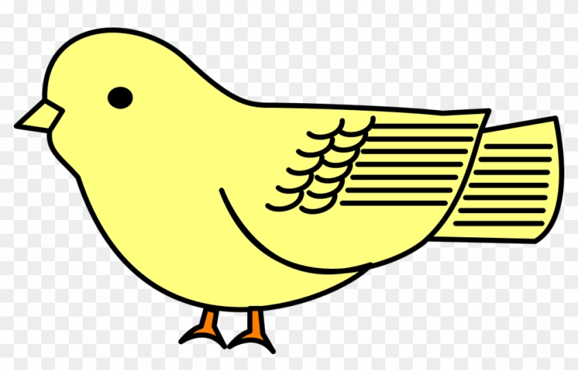 Yellow Cartoon Bird Png #234055