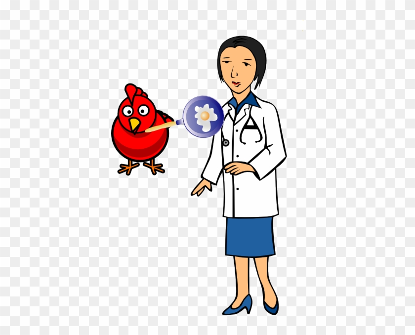 Doctor With Hen And Egg Clip Art - Doctor Clip Art #234072
