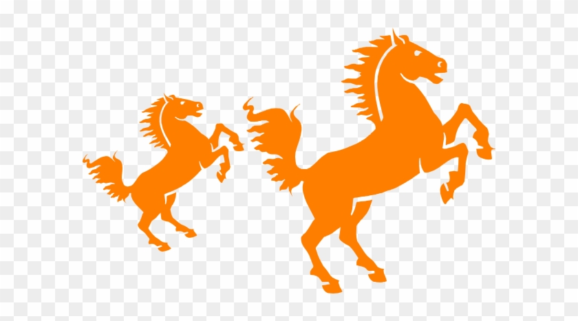 Orange Silhouette Clip Art - Unicorns Are Real Throw Blanket #234091