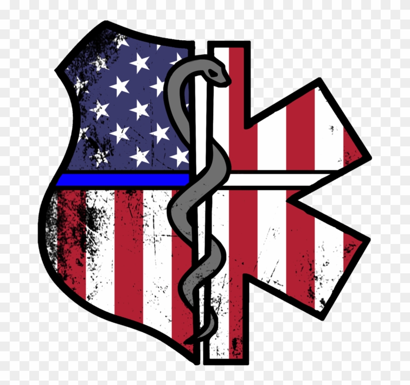 American Police & Ems Decal - Police #234113